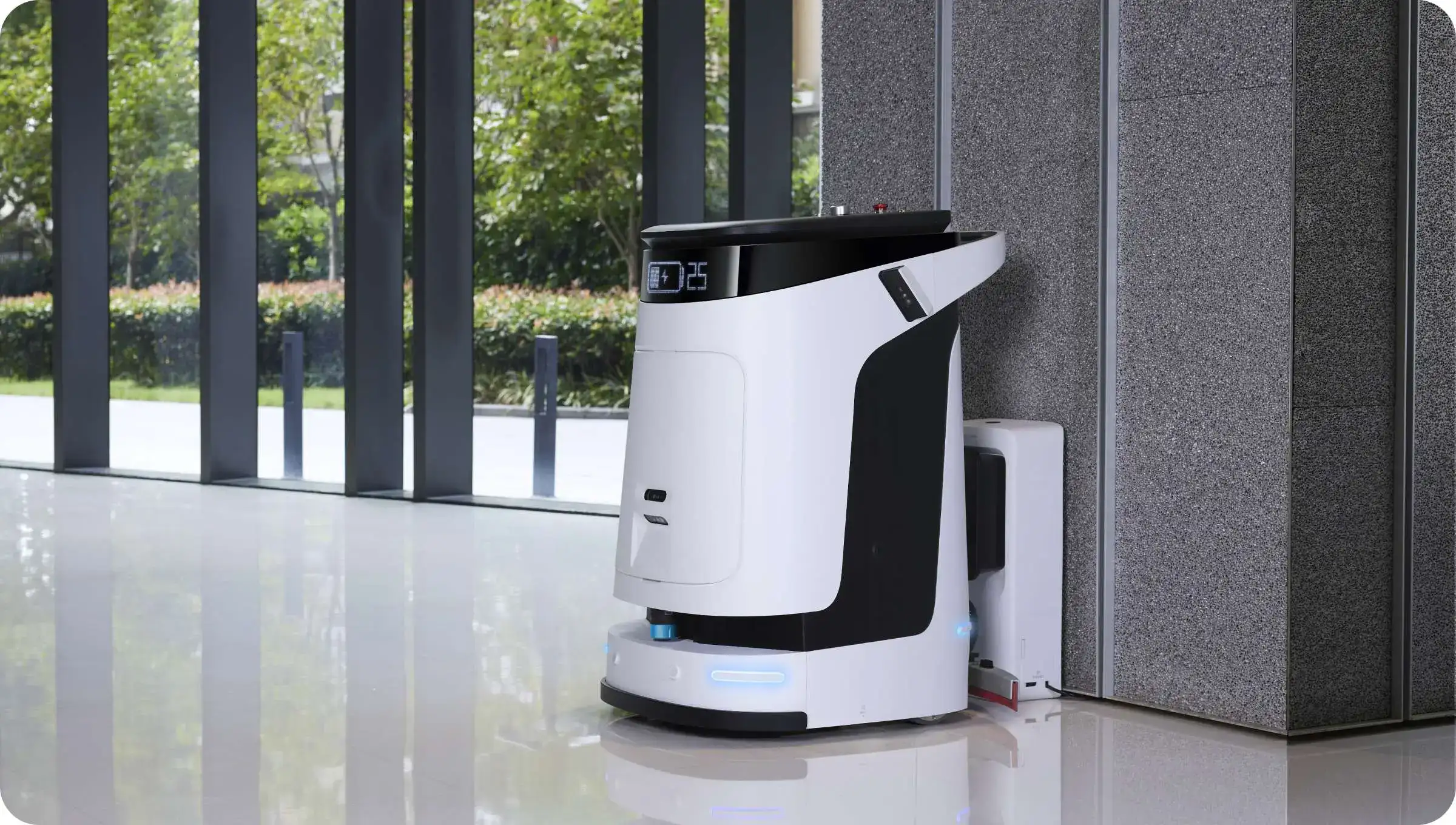 Recharge et ravitaillement
entièrement automatiques