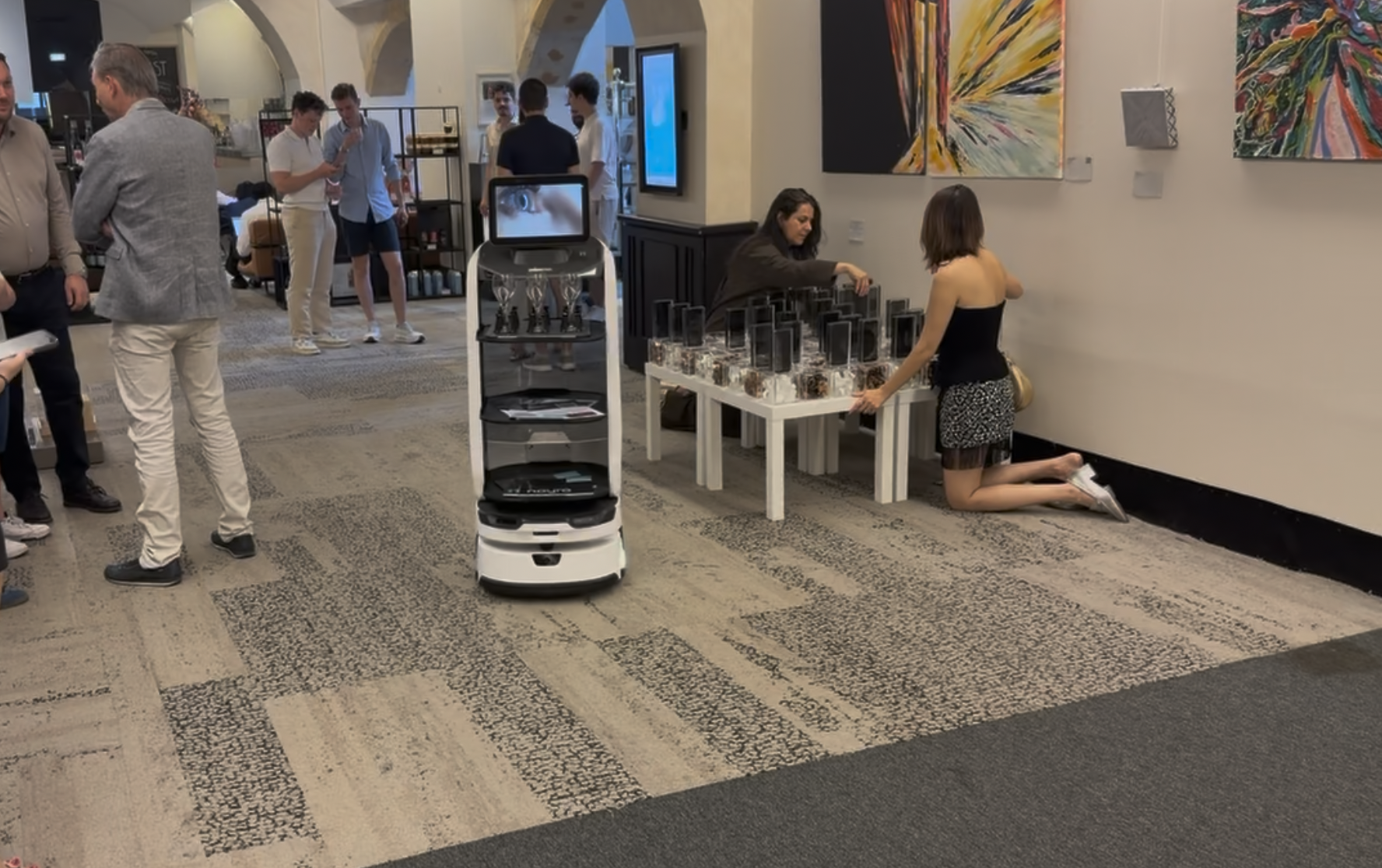 LuckiBot à la Citadelle de Metz : robots et art se rencontrent